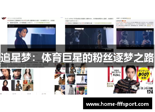 追星梦：体育巨星的粉丝逐梦之路